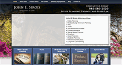 Desktop Screenshot of houmaestateplanningattorney.com