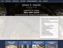 Tablet Screenshot of houmaestateplanningattorney.com